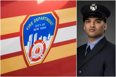 NYC firefighter dies after falling off motorcycle, being struck by car