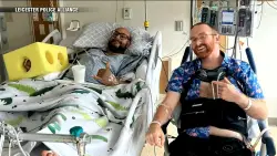 Off-duty Leicester police officers hit by drunk driver while riding motorcycles