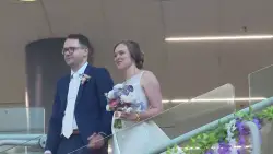 ‘A wild thing': Couple marries at Arlington Public Library after winning free wedding contest